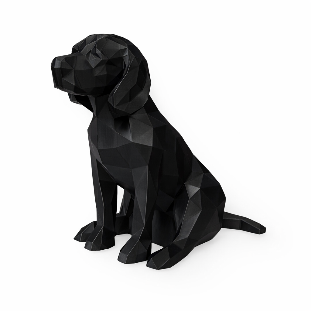 Black Beagle Pet Urn