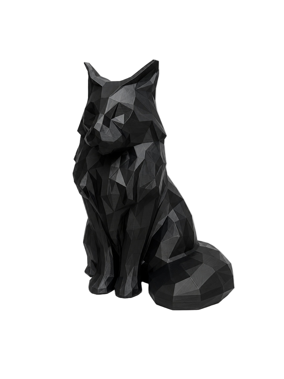 black Maine Coon Cat Pet Capsule Urn