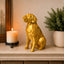 Gold Golden Retriever custom Pet Urn