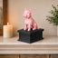 black vault pink Yorkshire Terrier custom pet urn