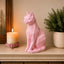 Pink  Cat Pet Urn Capsule