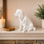 White Cavalier King Charles Spaniel custom Pet Urn