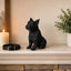 Black French Bulldog custom Pet Urn