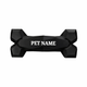 Black Dog Bone Pet Urn