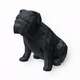 Black English Bulldog Pet Urn