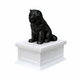 white vault black chow chow pet urn