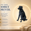 Black Labrador Custom Pet Urn