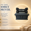 black Vault black Bone custom Pet Urn