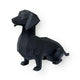 Black Dachshund Pet Urn
