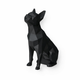 Black Boston Terrier Pet Urn