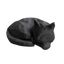 black Cat resting Pet Capsule Urn