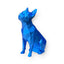 Blue Boston Terrier Pet Urn