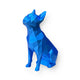 Blue Boston Terrier Pet Urn