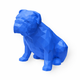 Blue English Bulldog Pet Urn