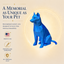 Blue Husky Custom Pet Urn