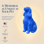 Blue Cocker Spaniel Custom Pet Urn