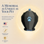 Pet Capsule - Paw Emblem Pet Urn