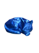 blue Cat resting Pet Capsule custom Urn