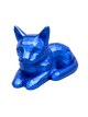 blue Cat laying Pet Capsule Urn