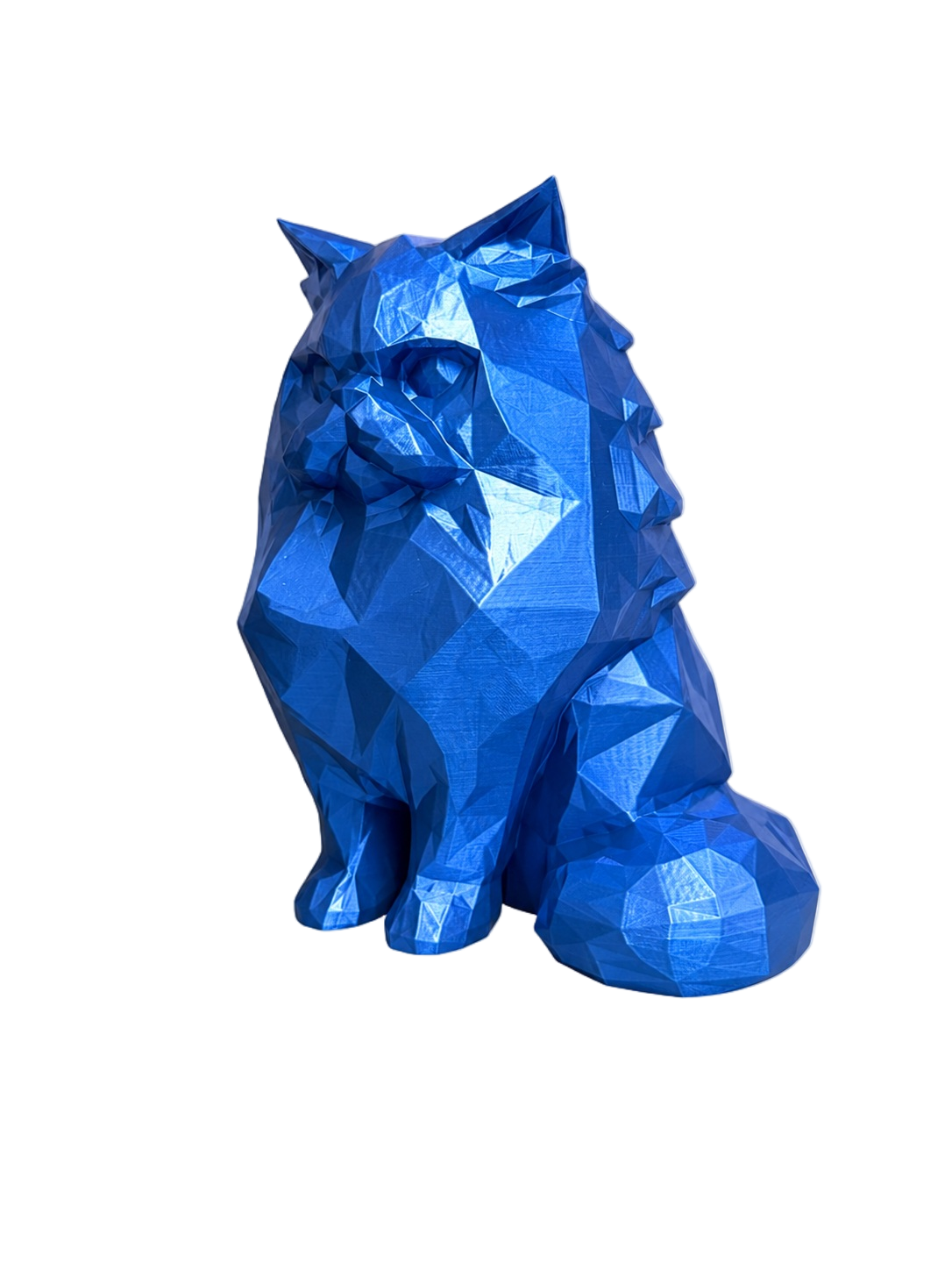 blue Persian Cat Pet Capsule Urn