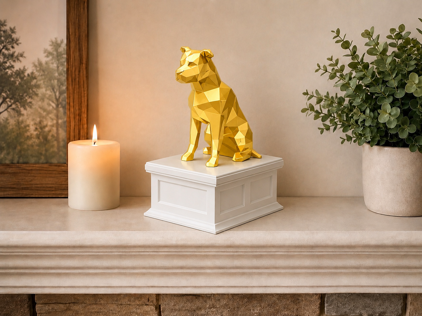 TEST Pitbull Memorial Urn