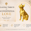Gold Boston Terrier Custom Pet Urn