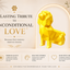 Gold Shih Tzu Custom Pet Urn