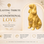 Gold Cocker Spaniel Custom Pet Urn