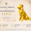 Gold Border Collie Custom Pet Urn