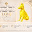 Gold Mini-Doberman Custom Pet Urn