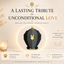 Gold Bunny Pet Urn