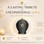 Gold Turtle Custom Pet Urn
