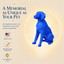 Blue Brittany Spaniel Custom Pet Urn
