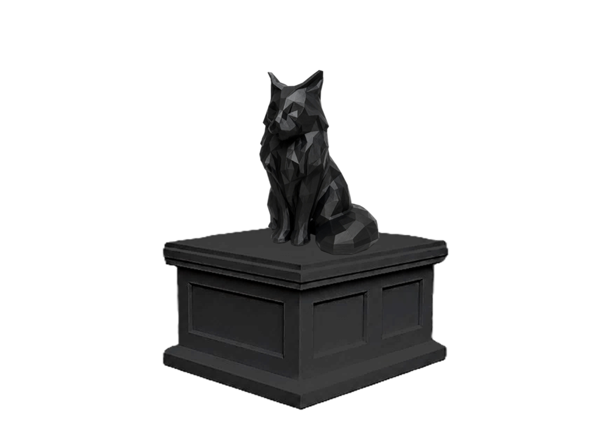 Maine Coon Cat Vault Pet Urn