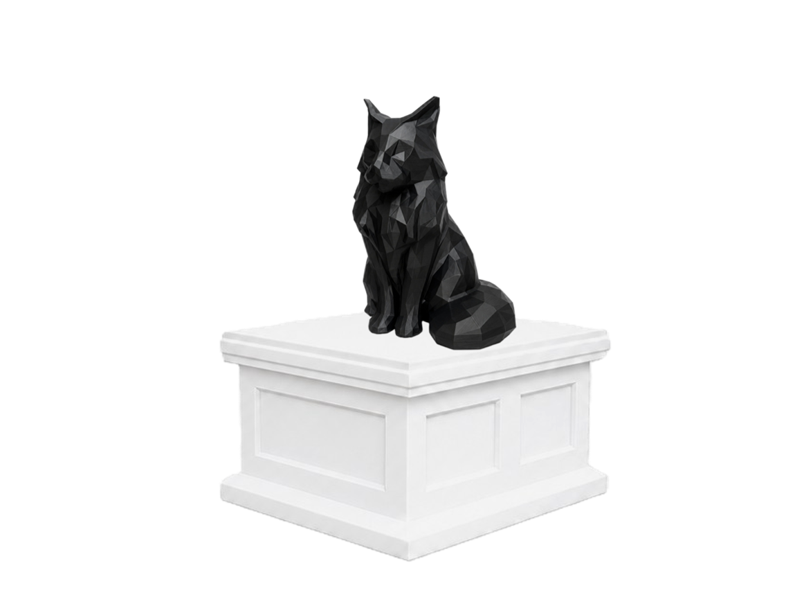 Maine Coon Cat Vault Pet Urn