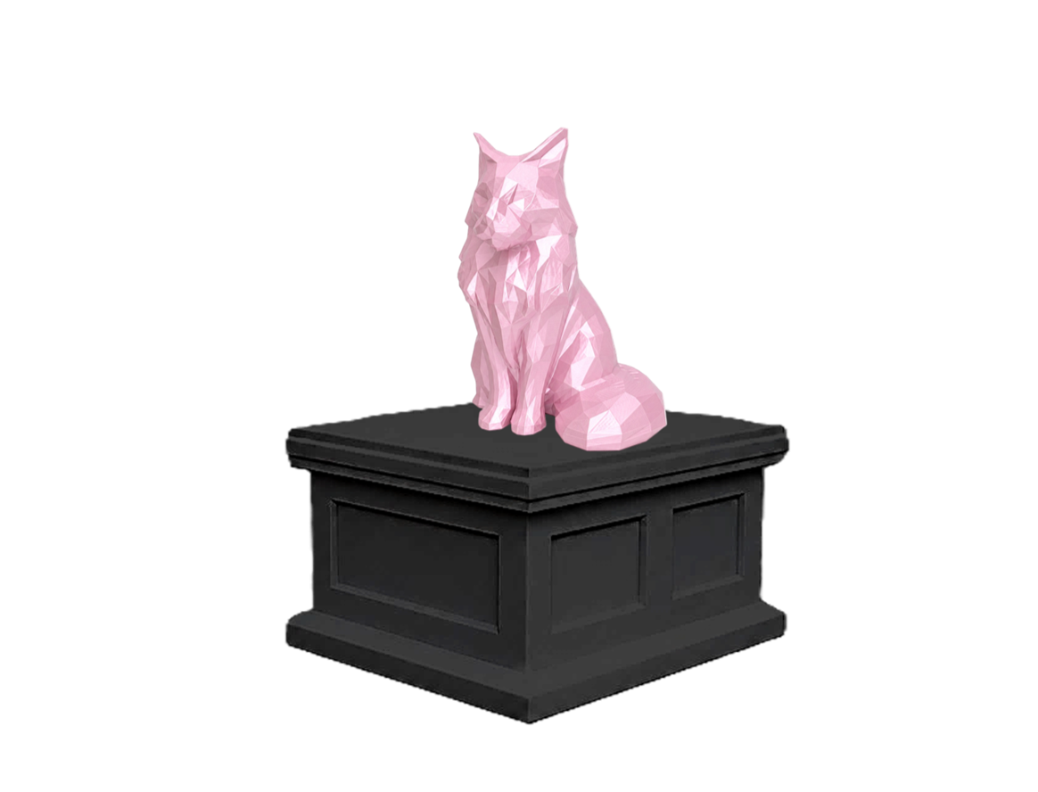 Maine Coon Cat Vault Pet Urn