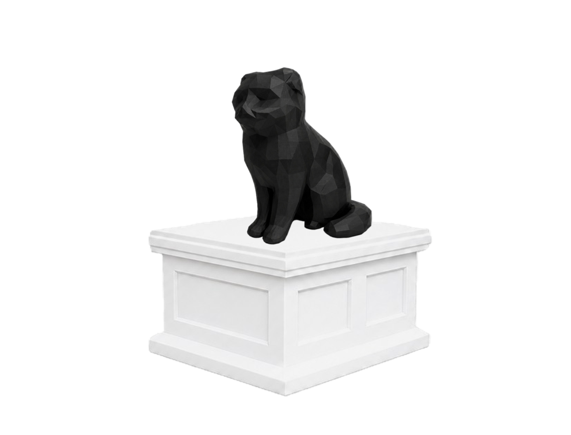 Scottish Fold Cat Vault Pet Urn