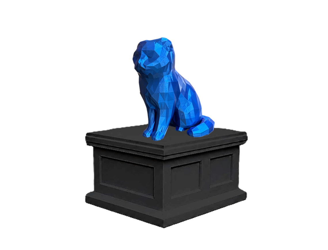 Scottish Fold Cat Vault Pet Urn