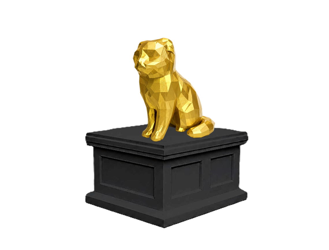 Scottish Fold Cat Vault Pet Urn