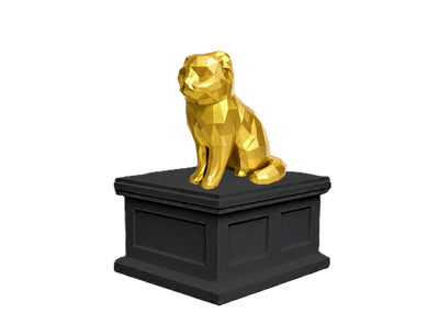 Scottish Fold Cat Vault Pet Urn