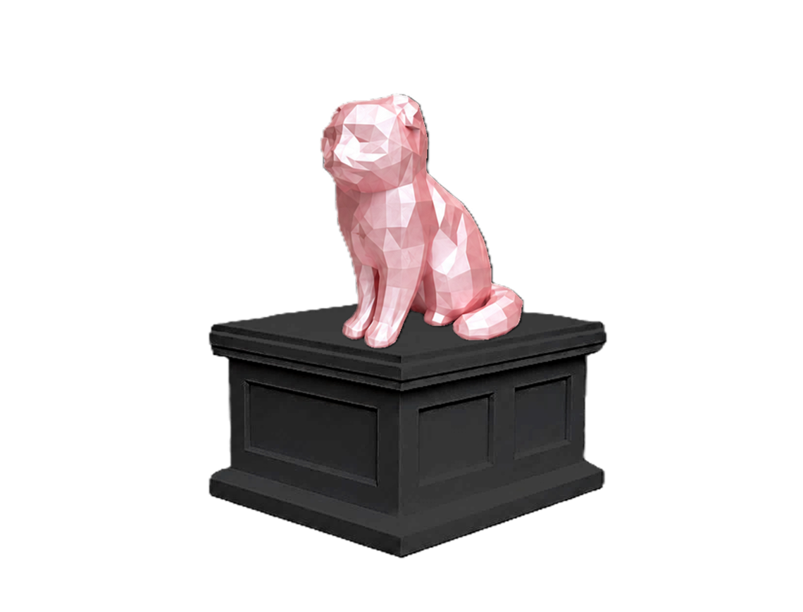 Scottish Fold Cat Vault Pet Urn