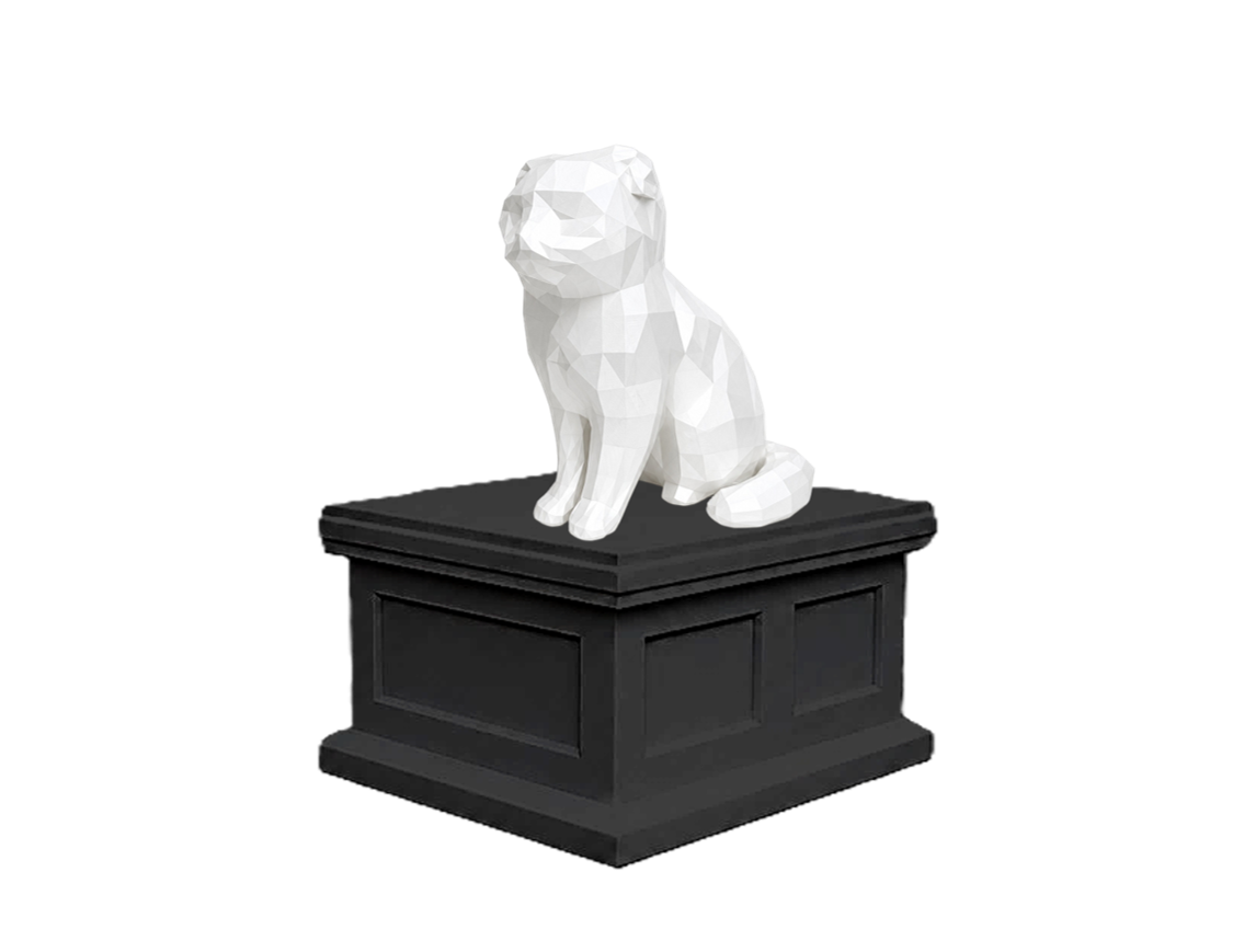 Scottish Fold Cat Vault Pet Urn