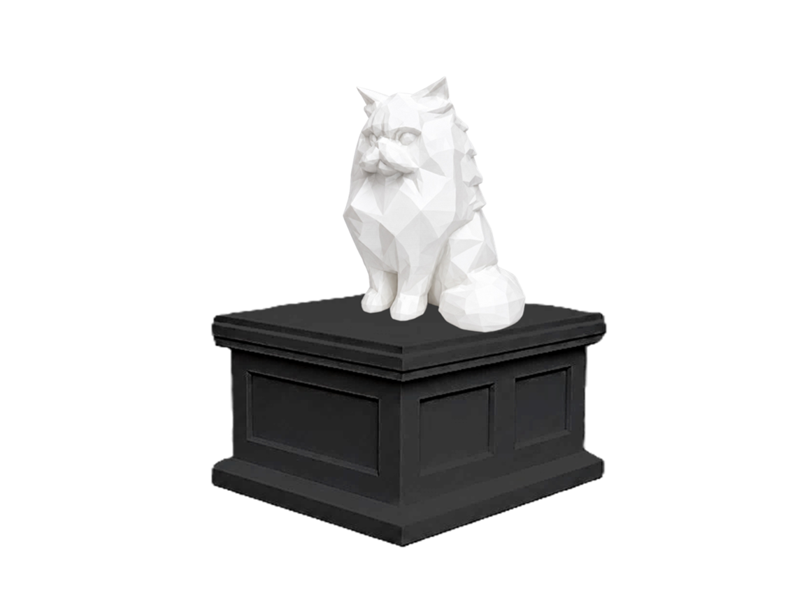 Persian Cat Vault Pet Urn