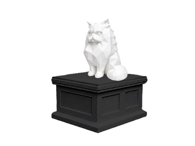 Persian Cat Vault Pet Urn
