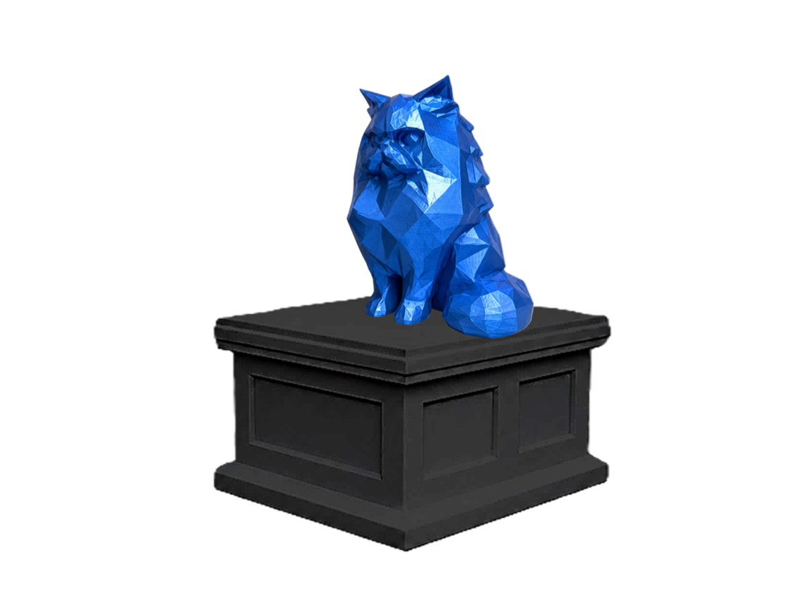 Persian Cat Vault Pet Urn