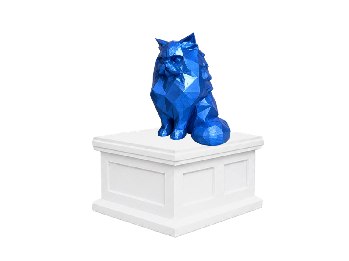 Persian Cat Vault Pet Urn