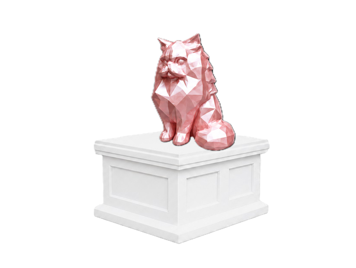 Persian Cat Vault Pet Urn