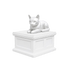 Resting Cat Vault Pet Urn