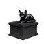 Resting Cat Vault Pet Urn