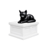 Resting Cat Vault Pet Urn